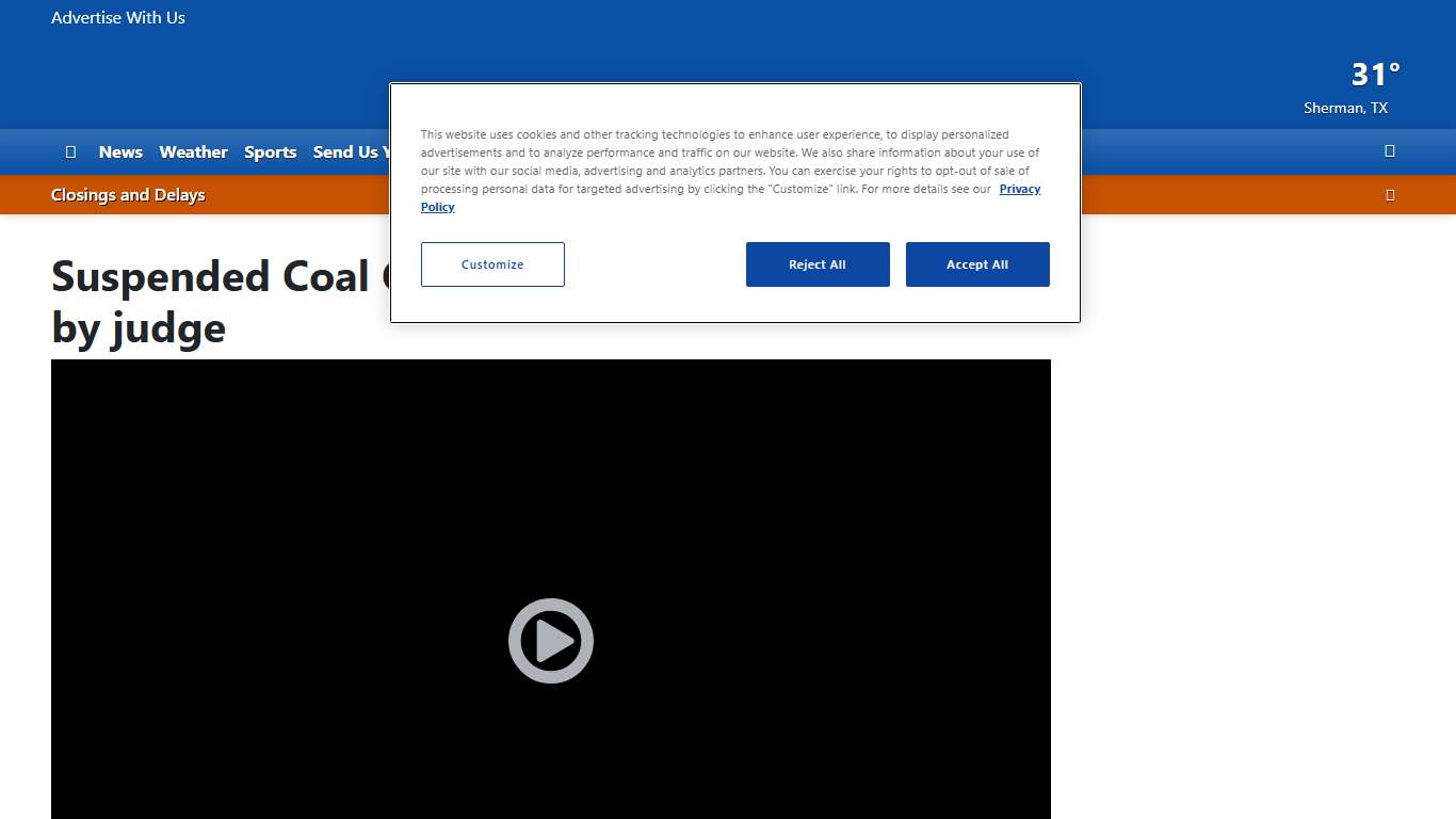 Suspended Coal County Sheriff’s appeal denied by judge